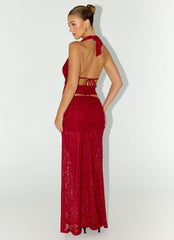 Farruko Jacquard Maxi Skirt