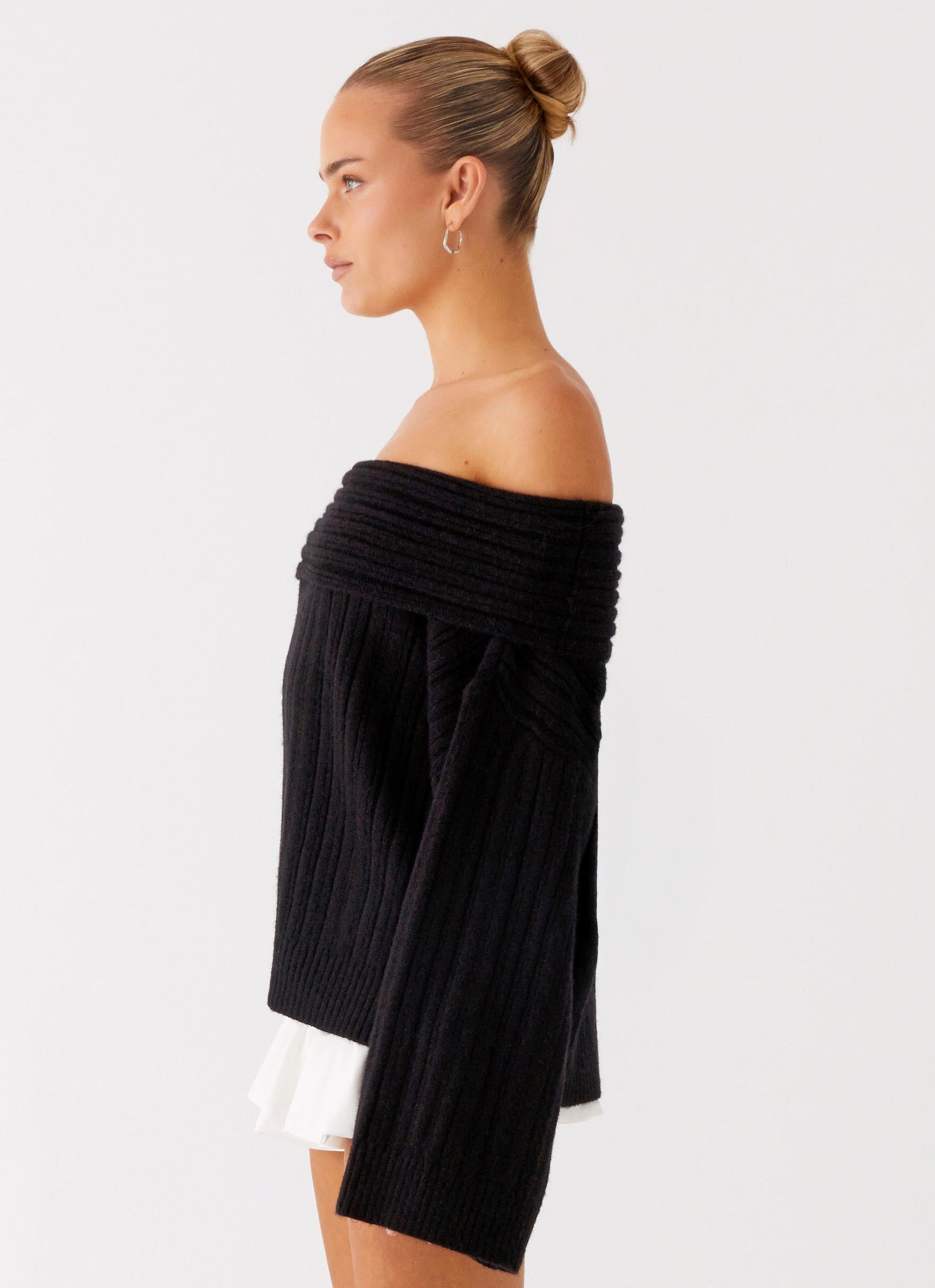 Federica Off Shoulder Knit