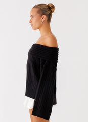 Federica Off Shoulder Knit