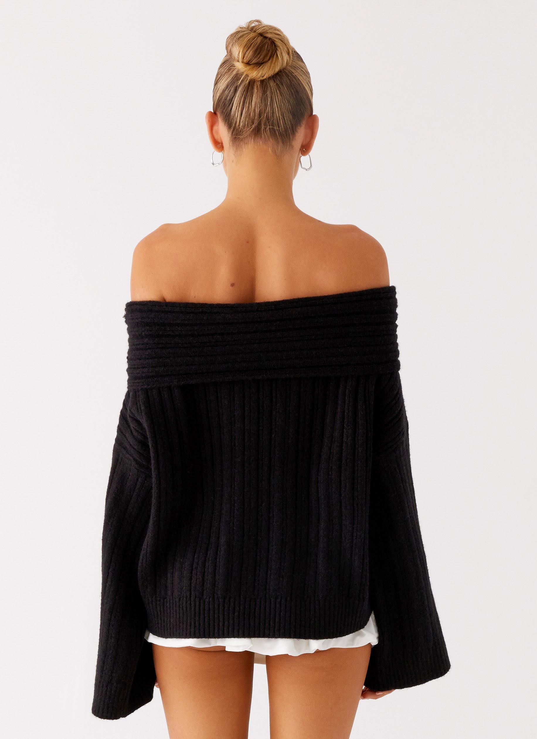 Federica Off Shoulder Knit
