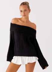 Federica Off Shoulder Knit