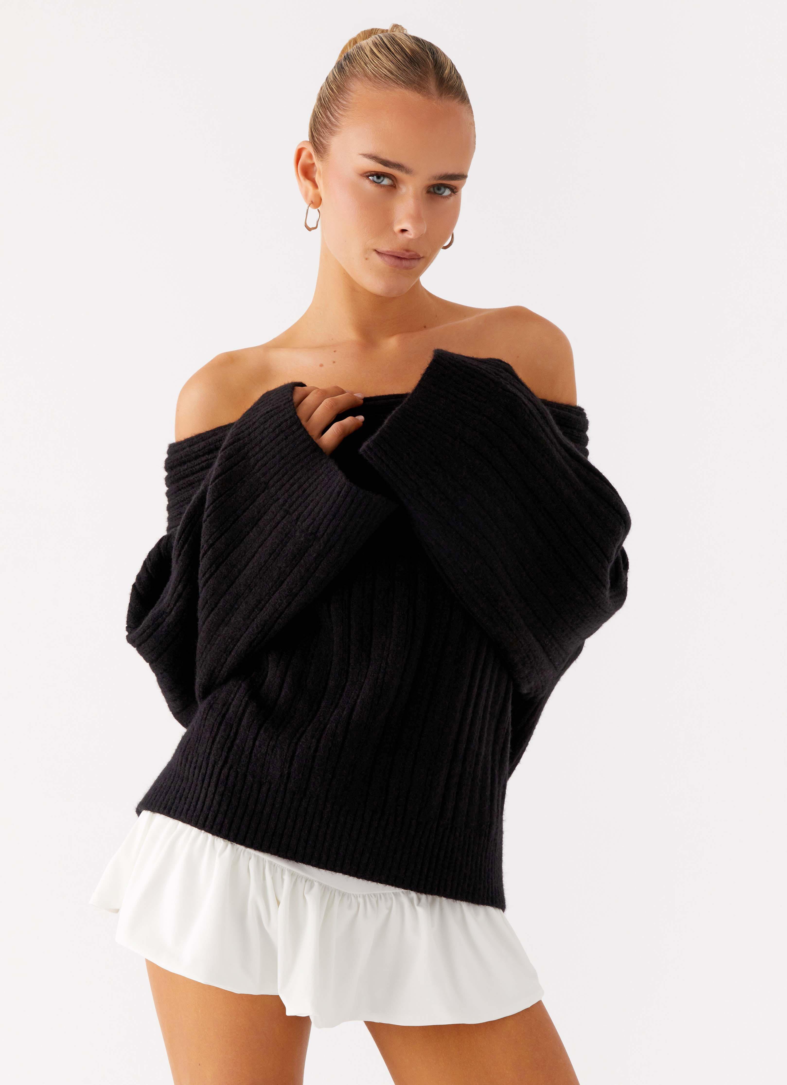 Federica Off Shoulder Knit
