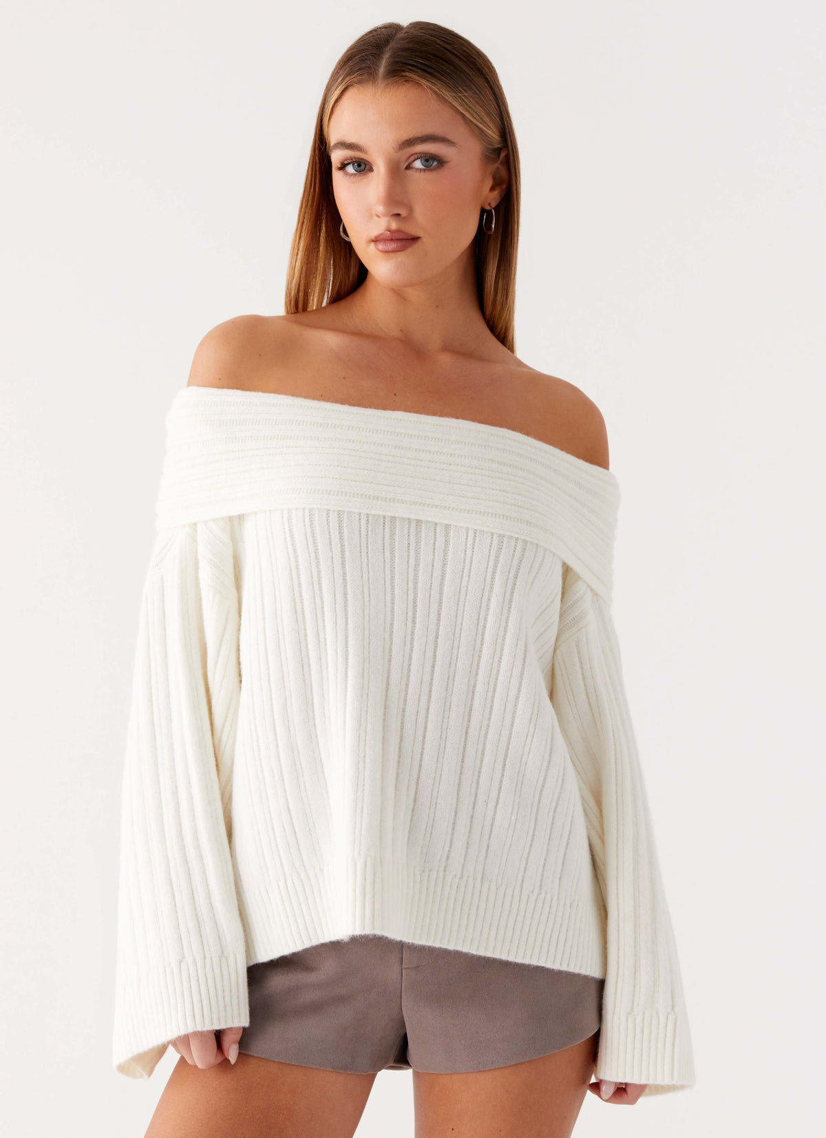 Federica Off Shoulder Knit