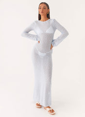 Flirty Knitted Maxi Dress