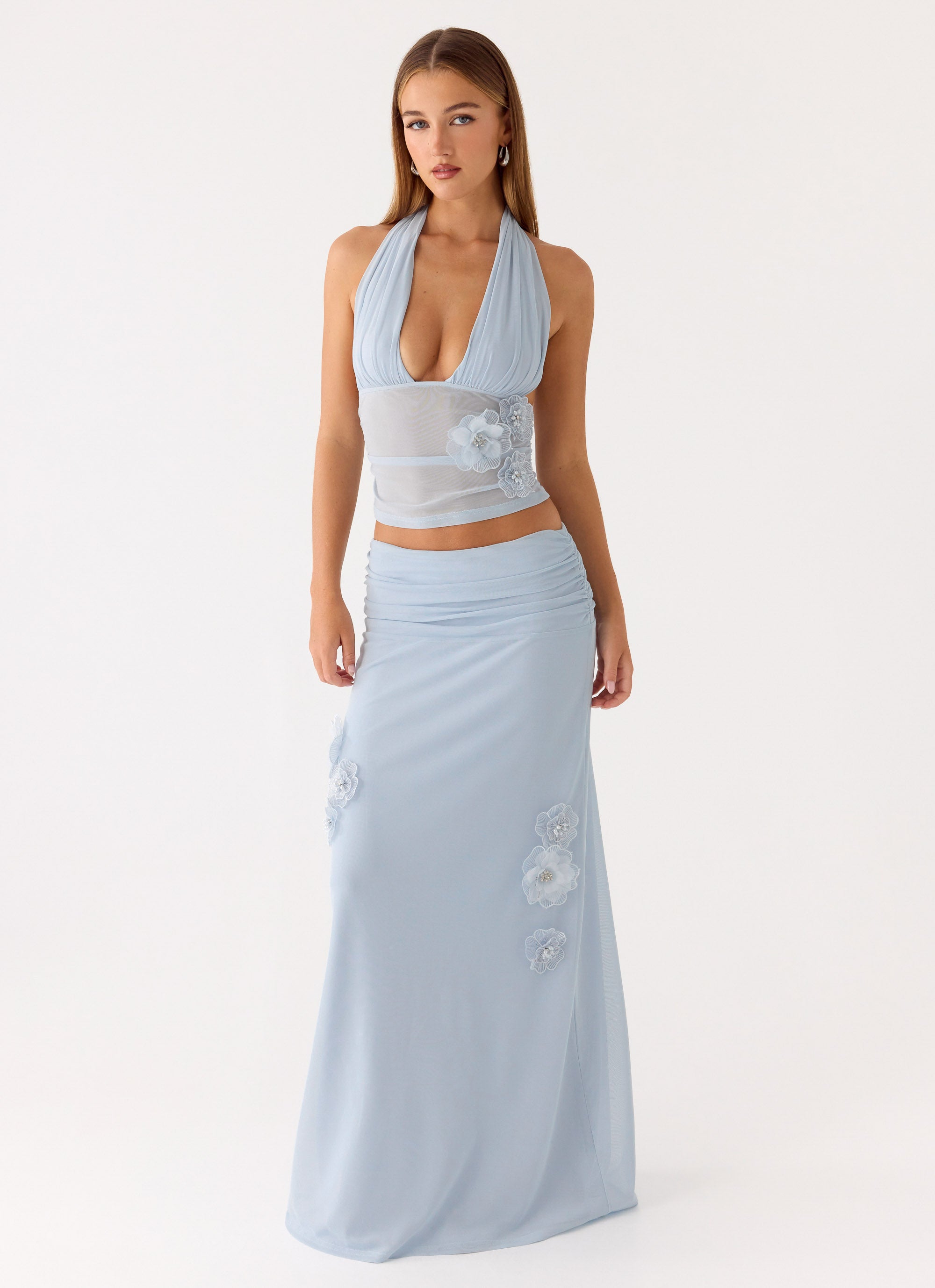 Fleur Power Maxi Skirt