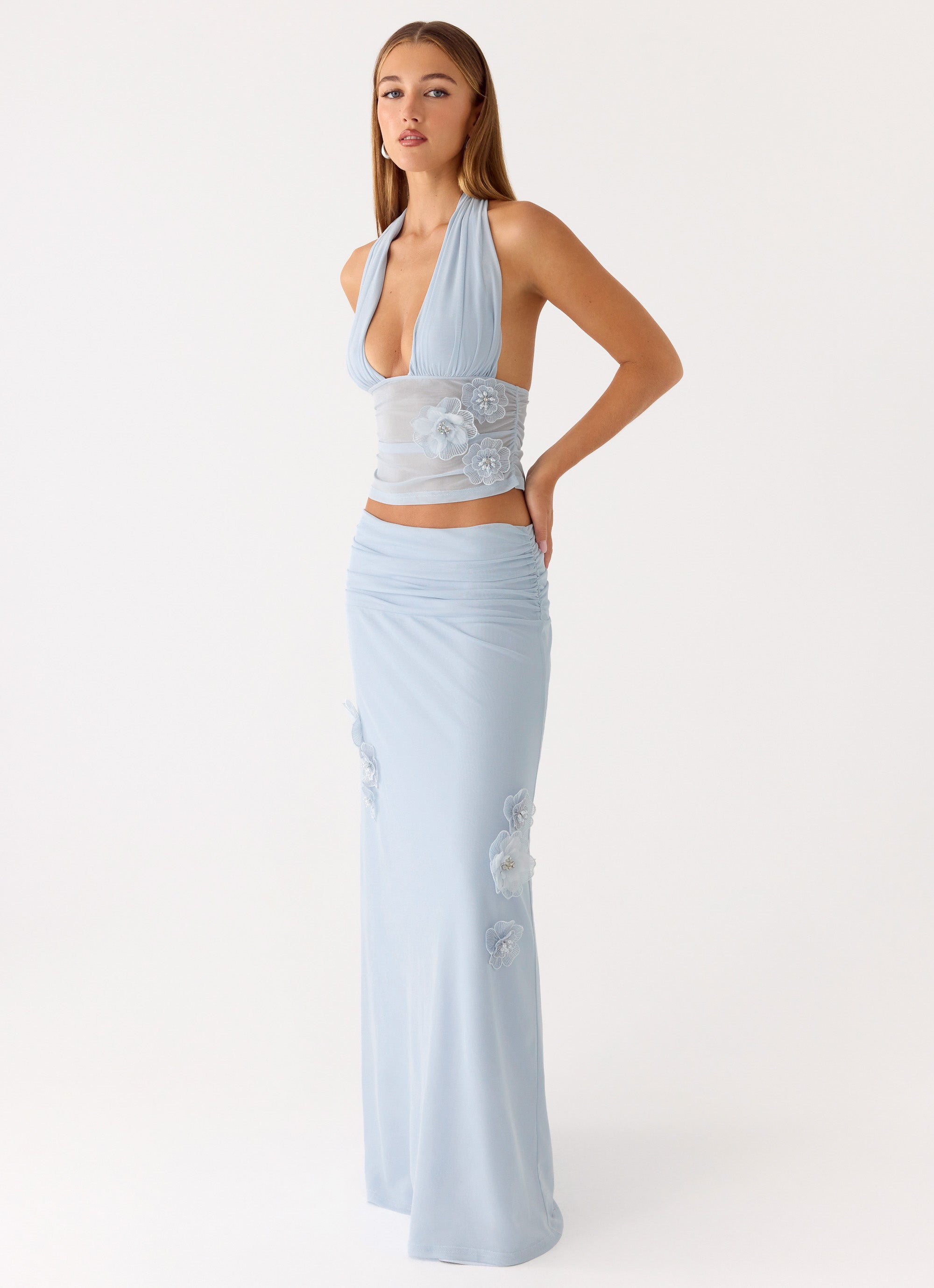 Fleur Power Maxi Skirt