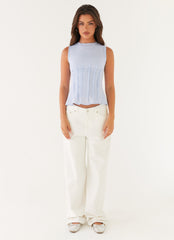 Franco Tie Back Top