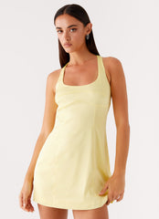 Freefall Satin Mini Dress