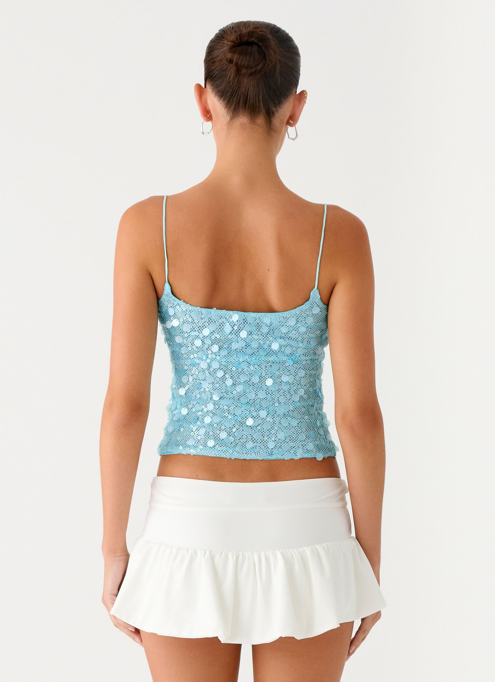 French Exit Sequin Top