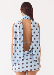 Get Me Halter Mini Dress