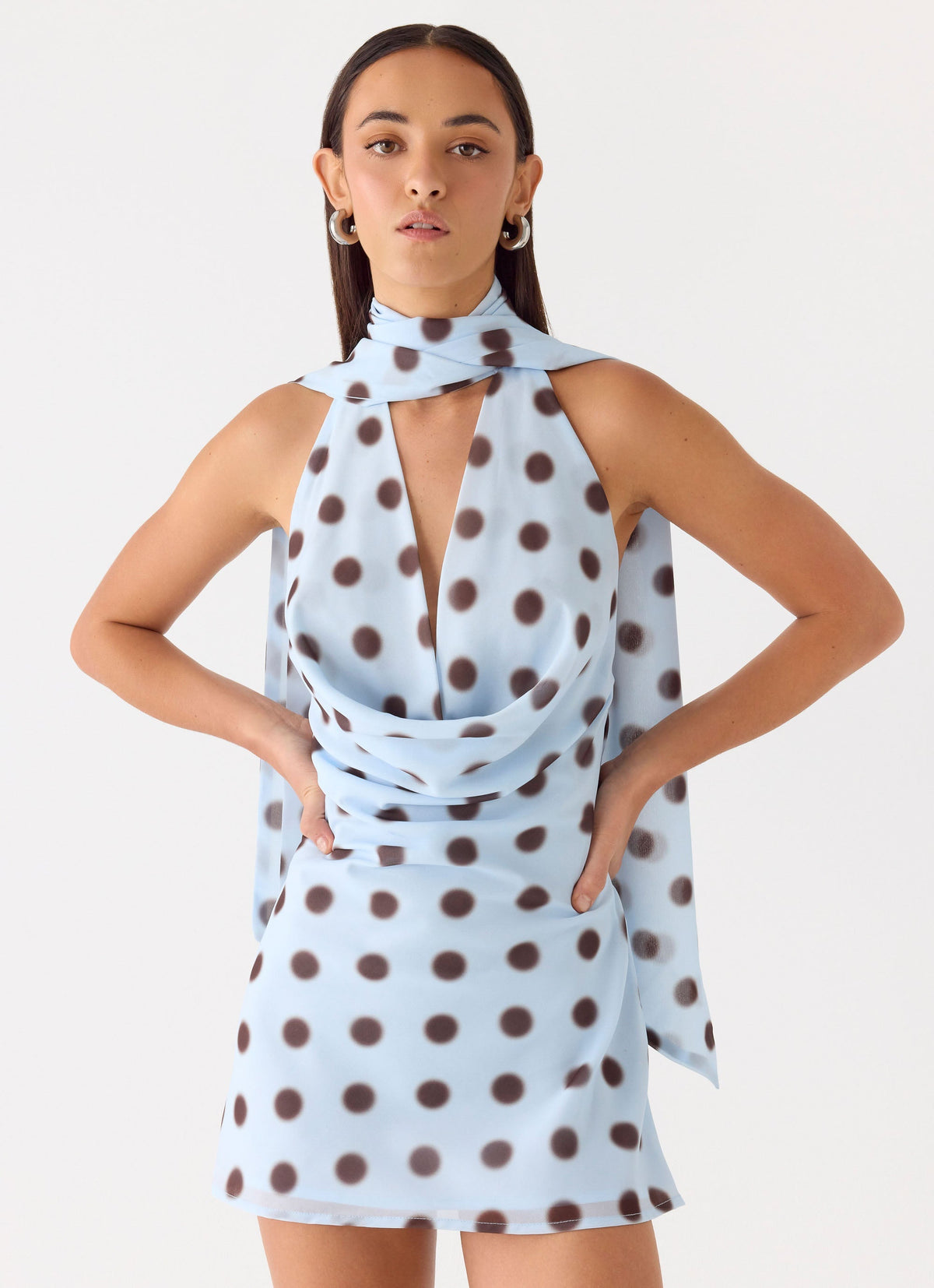 Get Me Halter Mini Dress