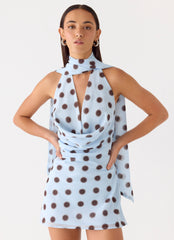 Get Me Halter Mini Dress