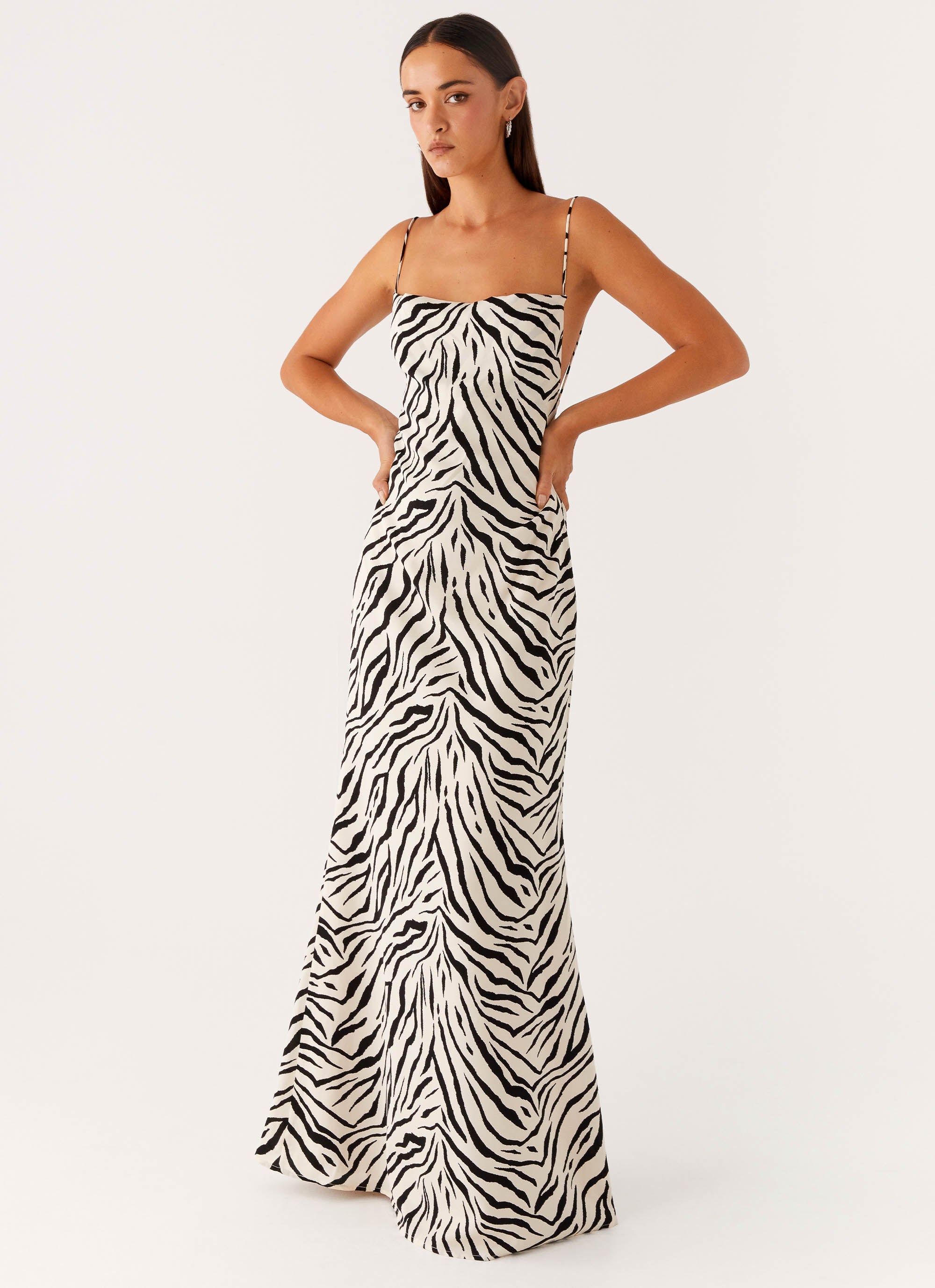 Gianni Cowl Maxi Dress