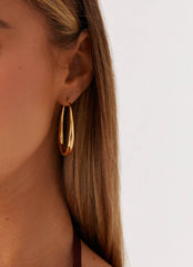 Gleam Hoop Earrings
