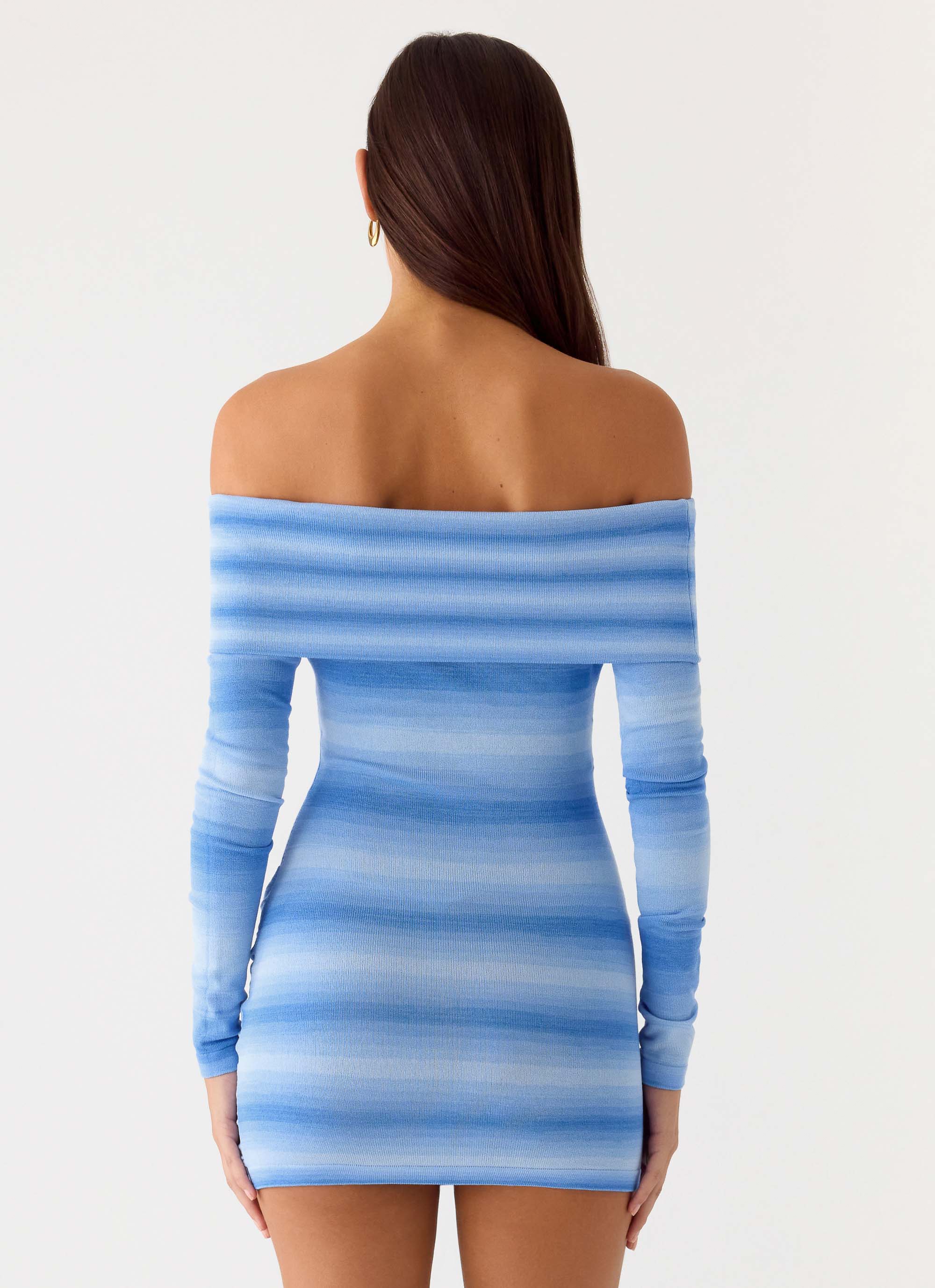 Gomez Bardot Knit Mini Dress