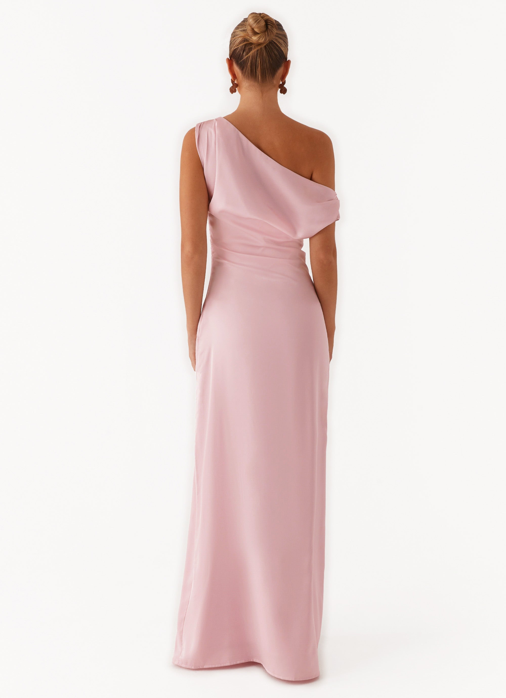 Heart Of Glass Satin Maxi Dress