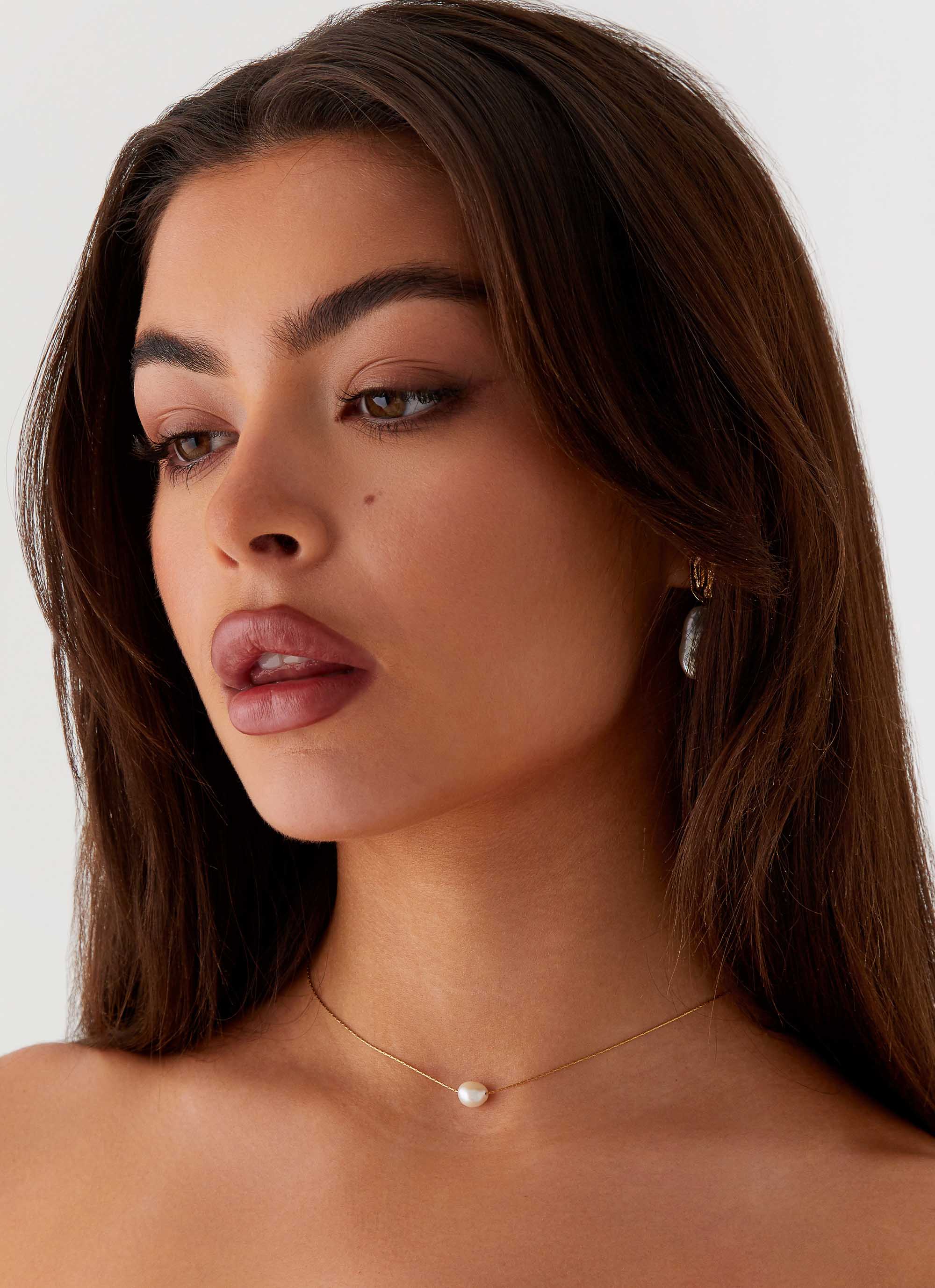 Heartstrings Pearl Necklace