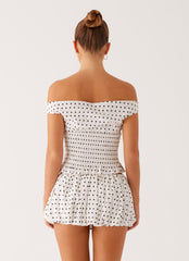 Heather Off Shoulder Top