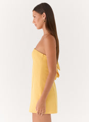 Honey Bow Mini Dress