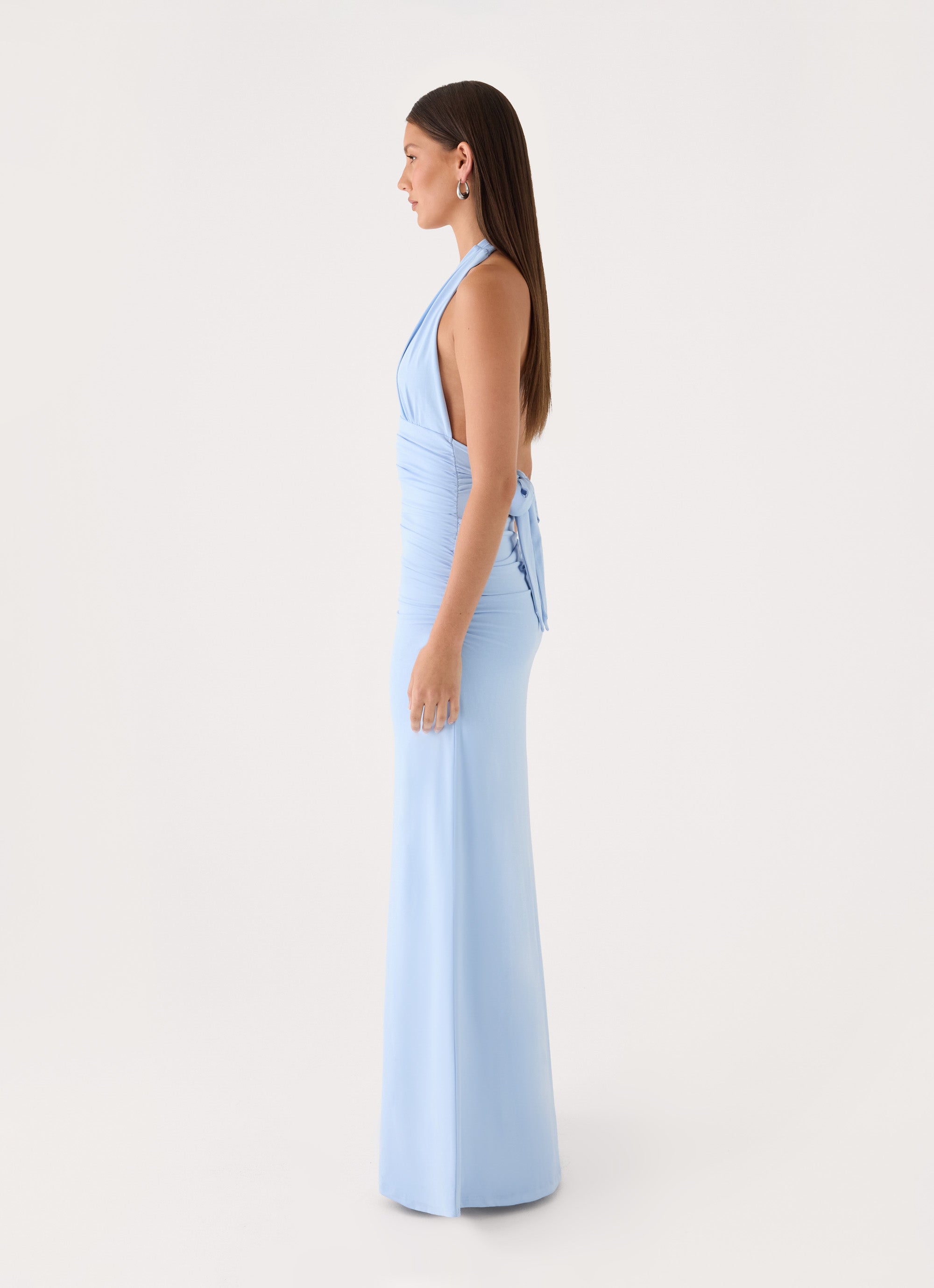 Ilaria Halter Maxi Dress