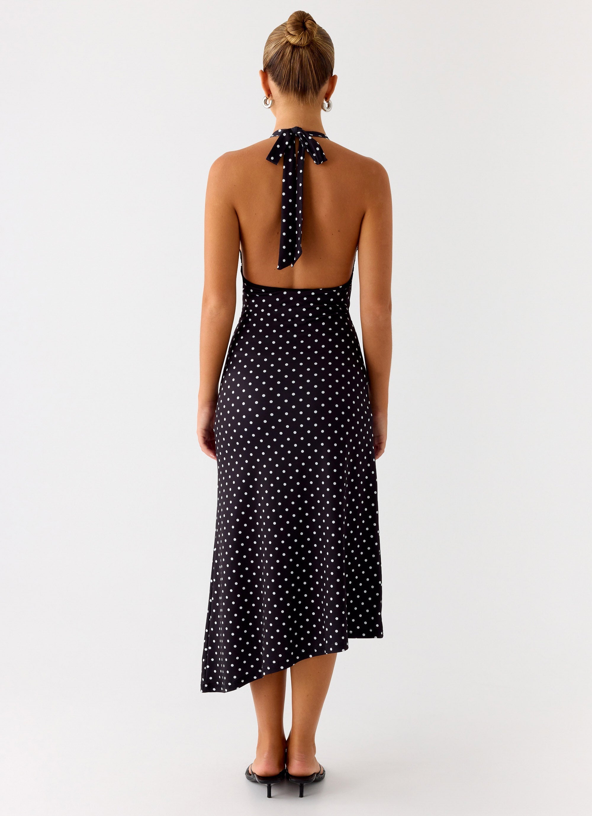 Illuminate Halter Midi Dress