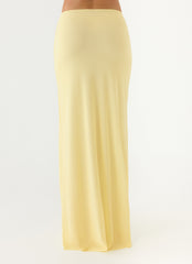 In Destiny Wrap Maxi Skirt