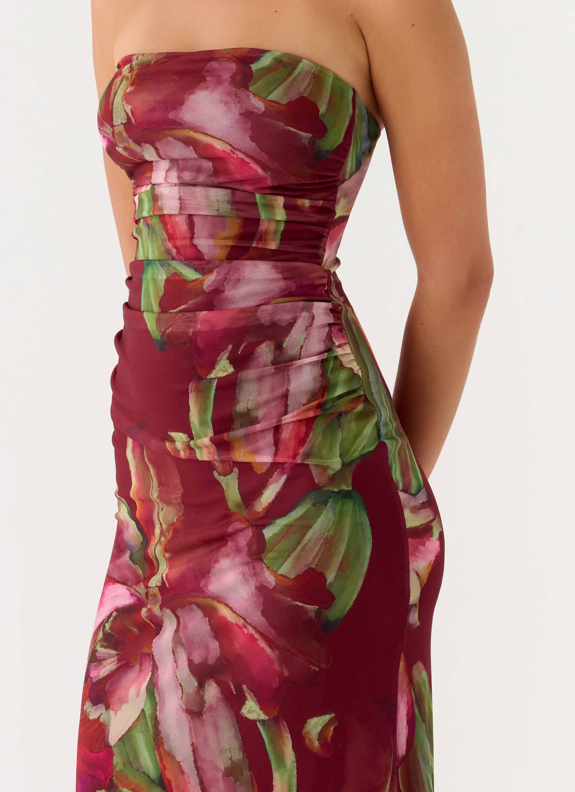 Iroha Strapless Maxi Dress