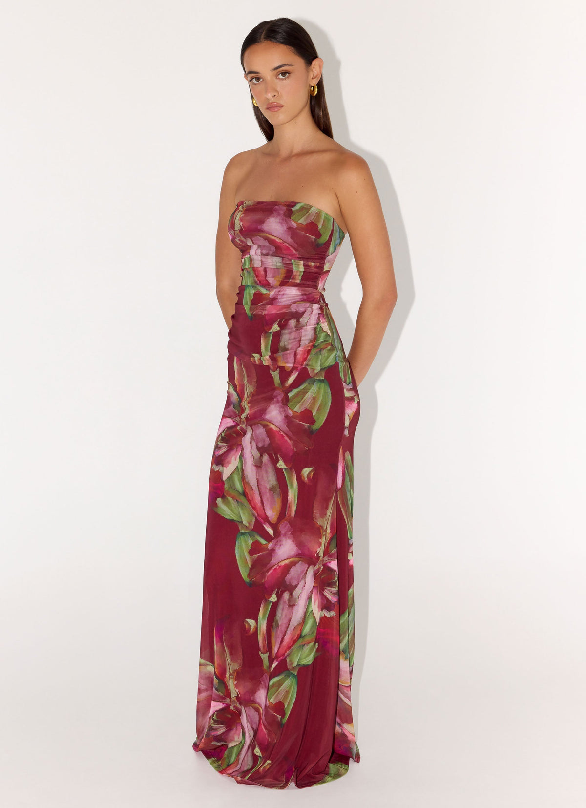 Iroha Strapless Maxi Dress