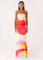 Iroha Strapless Maxi Dress