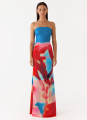 Iroha Strapless Maxi Dress