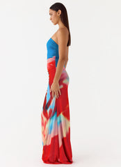 Iroha Strapless Maxi Dress