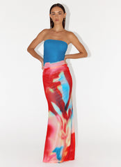 Iroha Strapless Maxi Dress