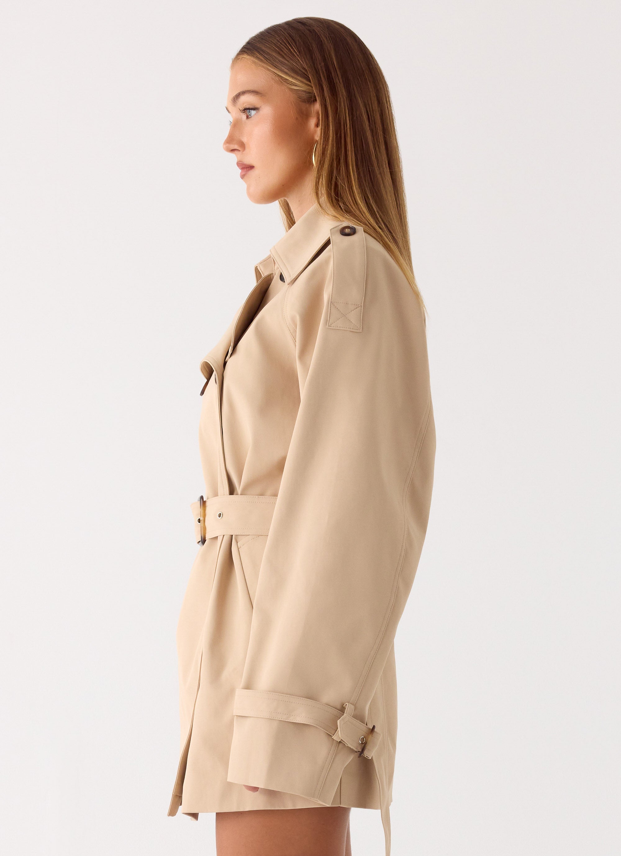 Jackie Mini Trench Coat