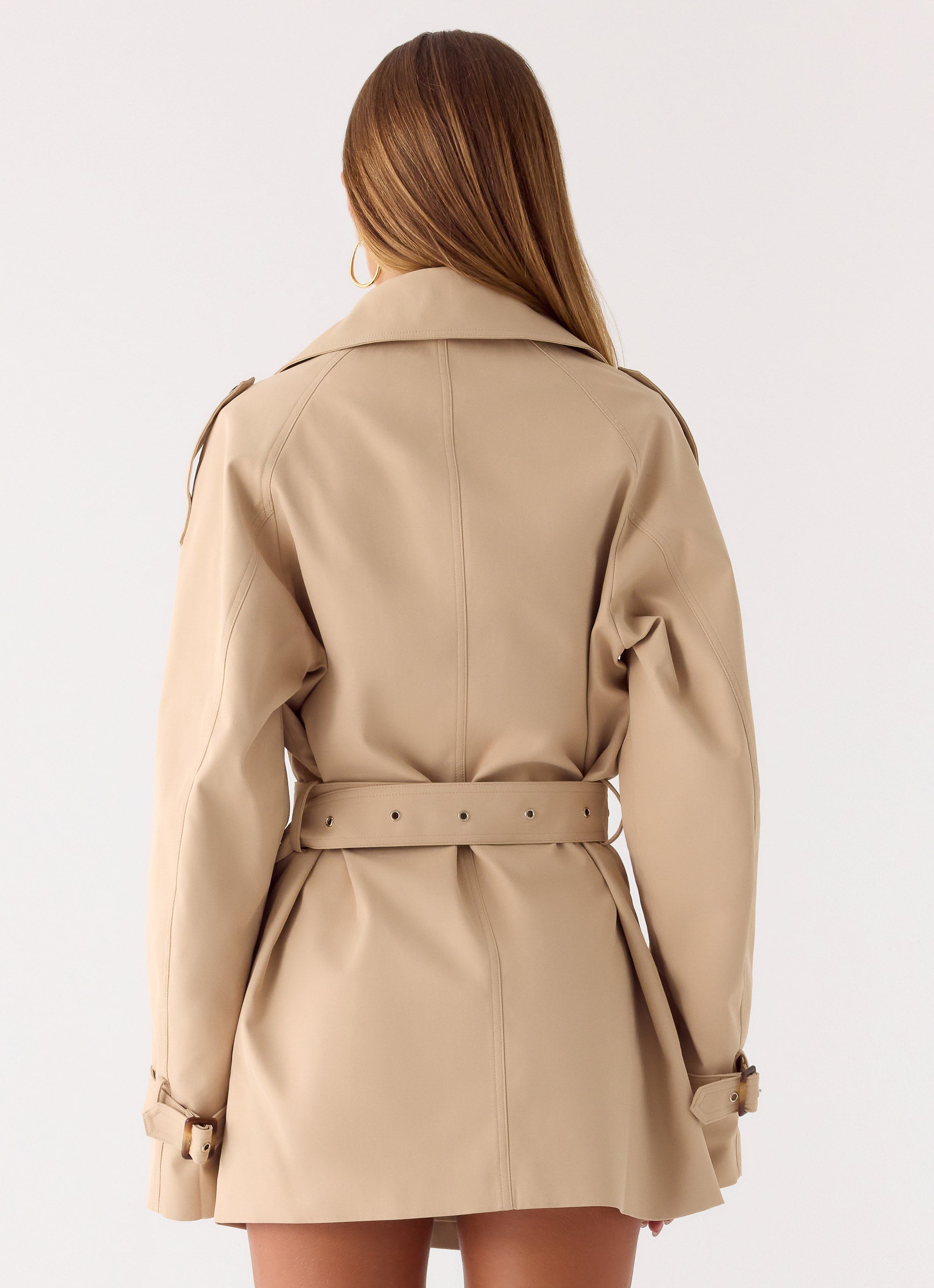 Jackie Mini Trench Coat
