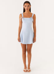 Jamaya Tie Mini Dress