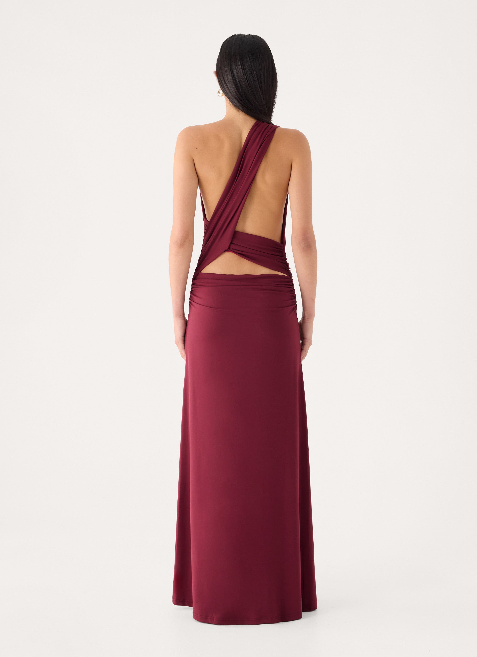 Jess Draped Maxi Dress