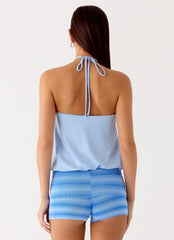 Jisoo Halter Top