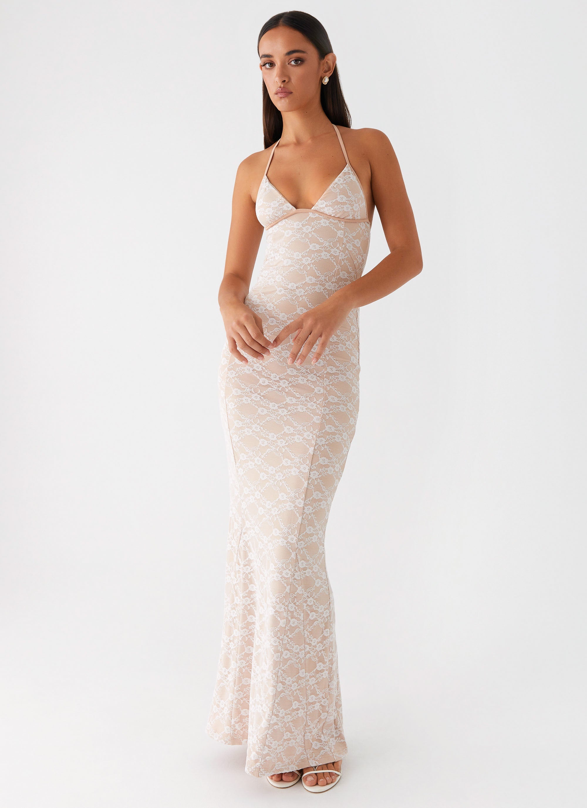 Jolina Lace Maxi Dress