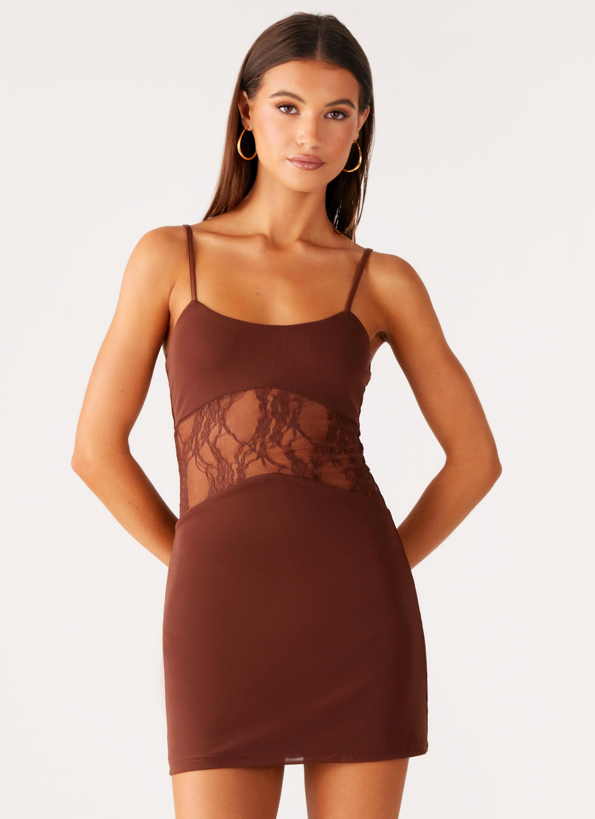 Jordanna Lace Mini Dress