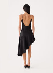 Julienna Satin Midi Dress