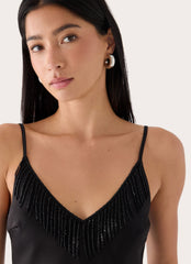 Julienna Satin Midi Dress