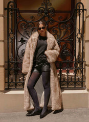 Kamil Faux Fur Maxi Coat