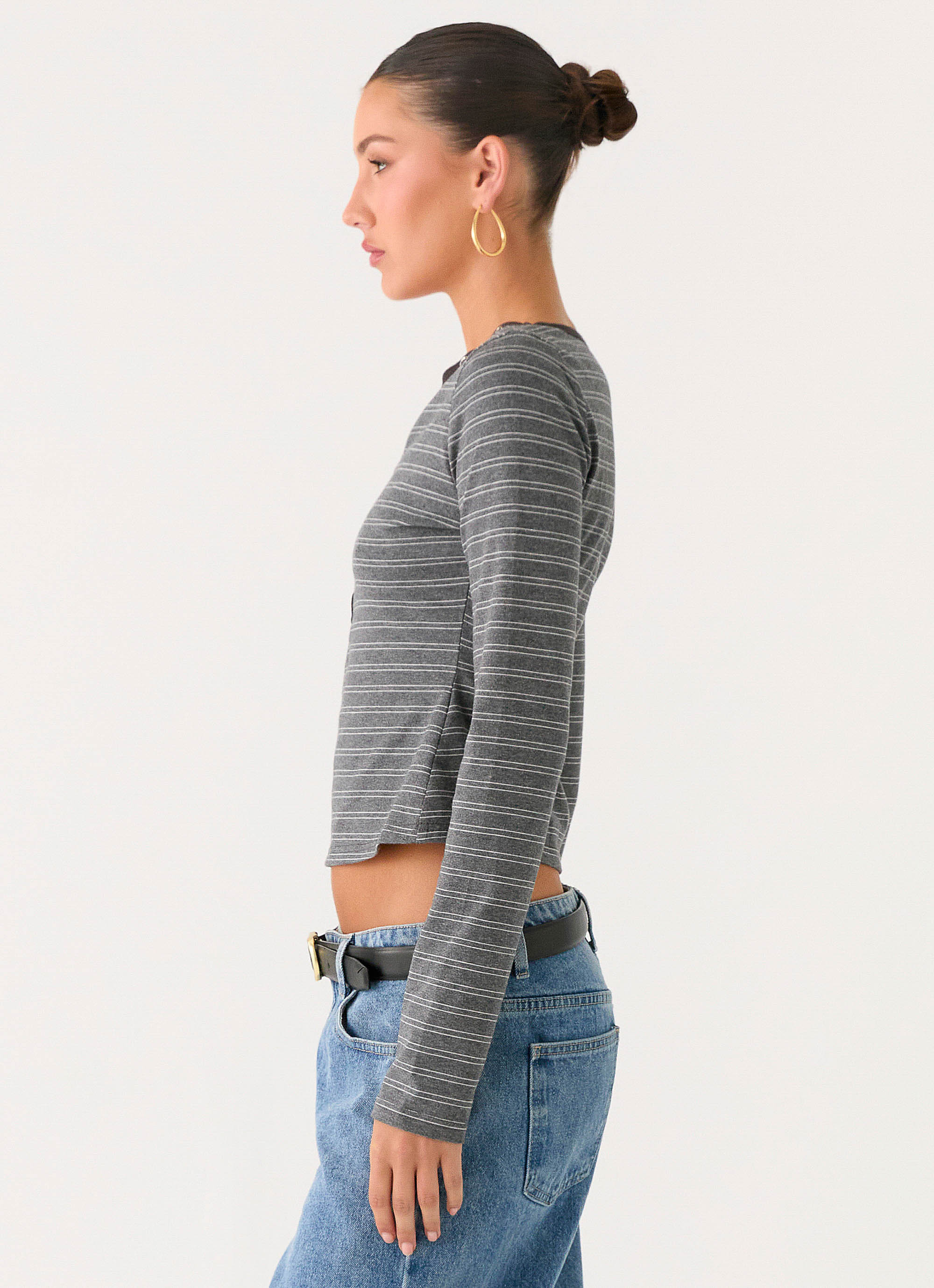 Kaytra Long Sleeve Top