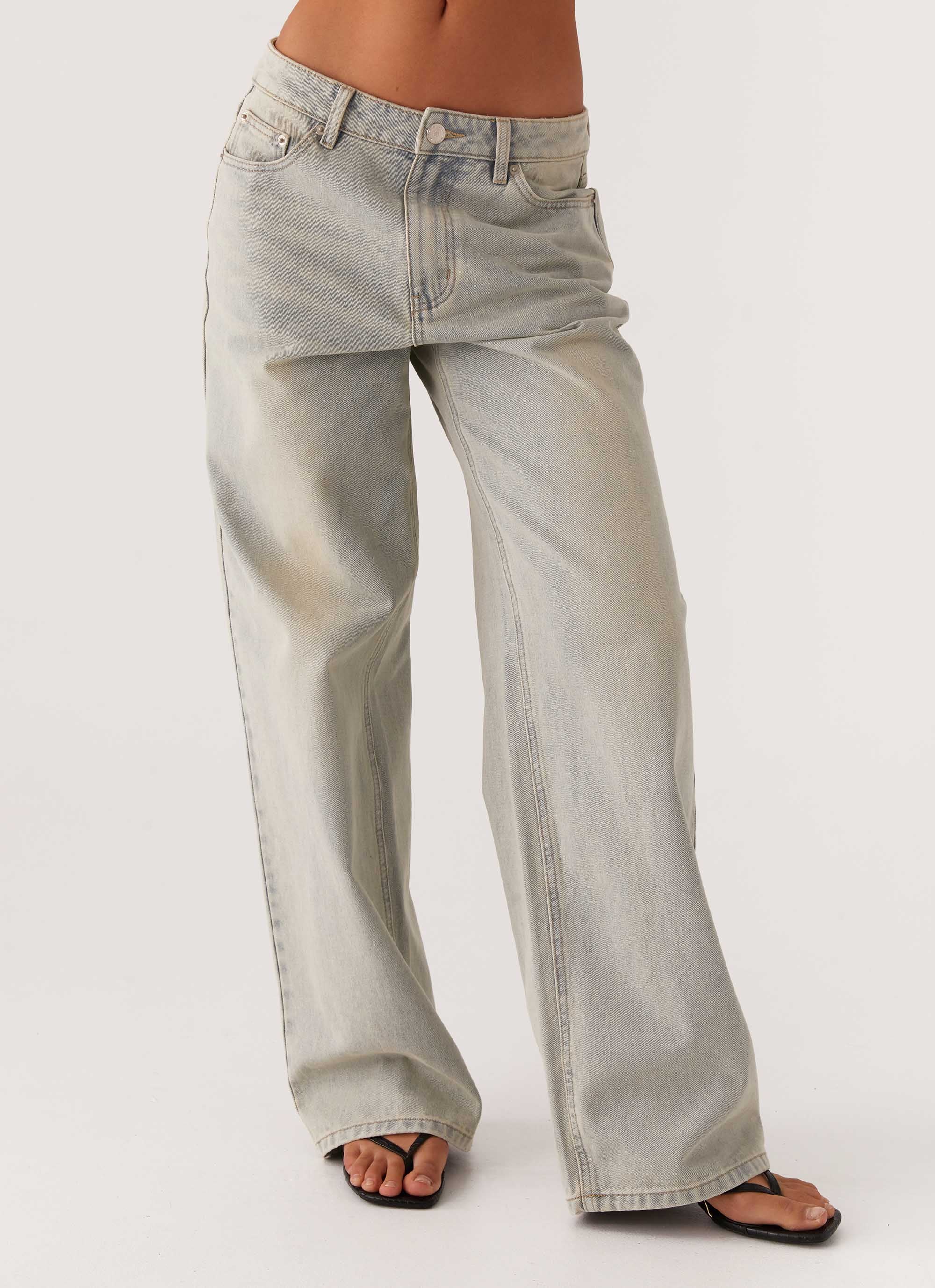 Keanna Low Rise Denim Jeans