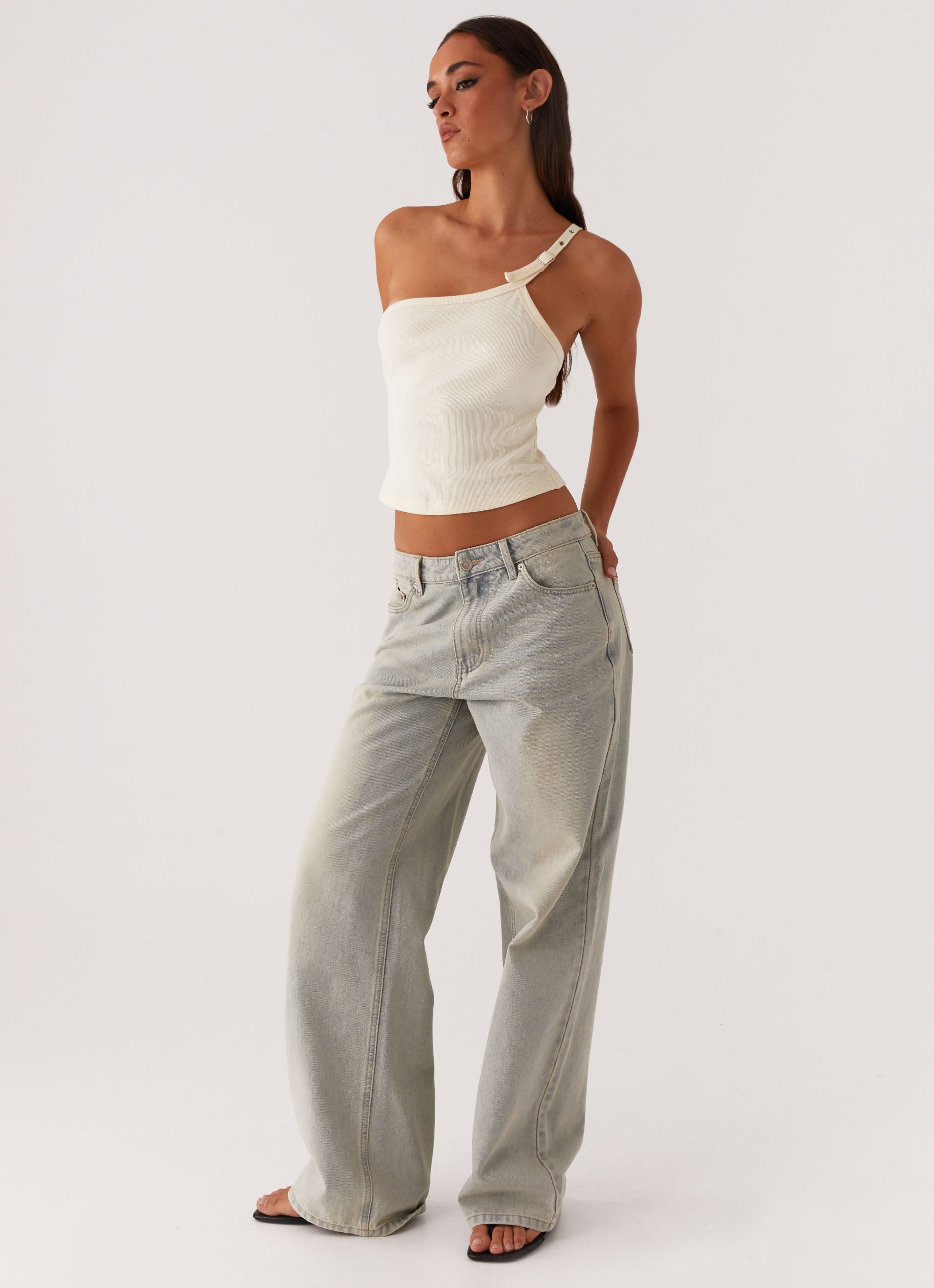 Keanna Low Rise Denim Jeans