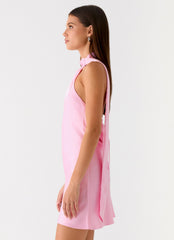 Keena Scarf Mini Dress
