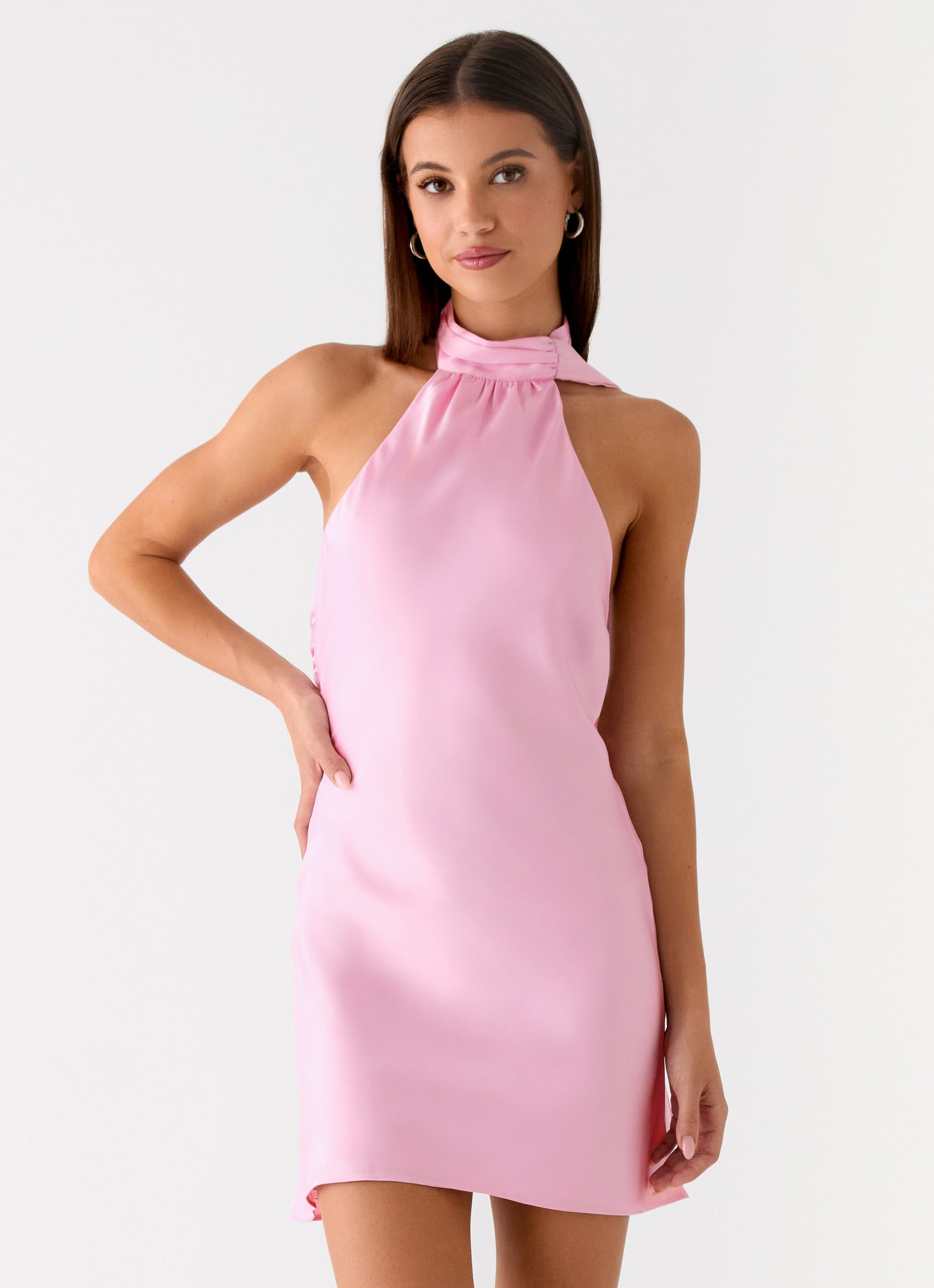 Keena Scarf Mini Dress