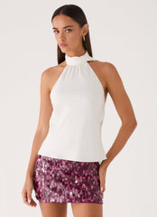 Keena Scarf Top