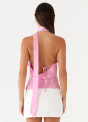 Keena Scarf Top