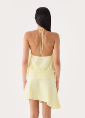 Keep It Secret Crinkle Mini Dress